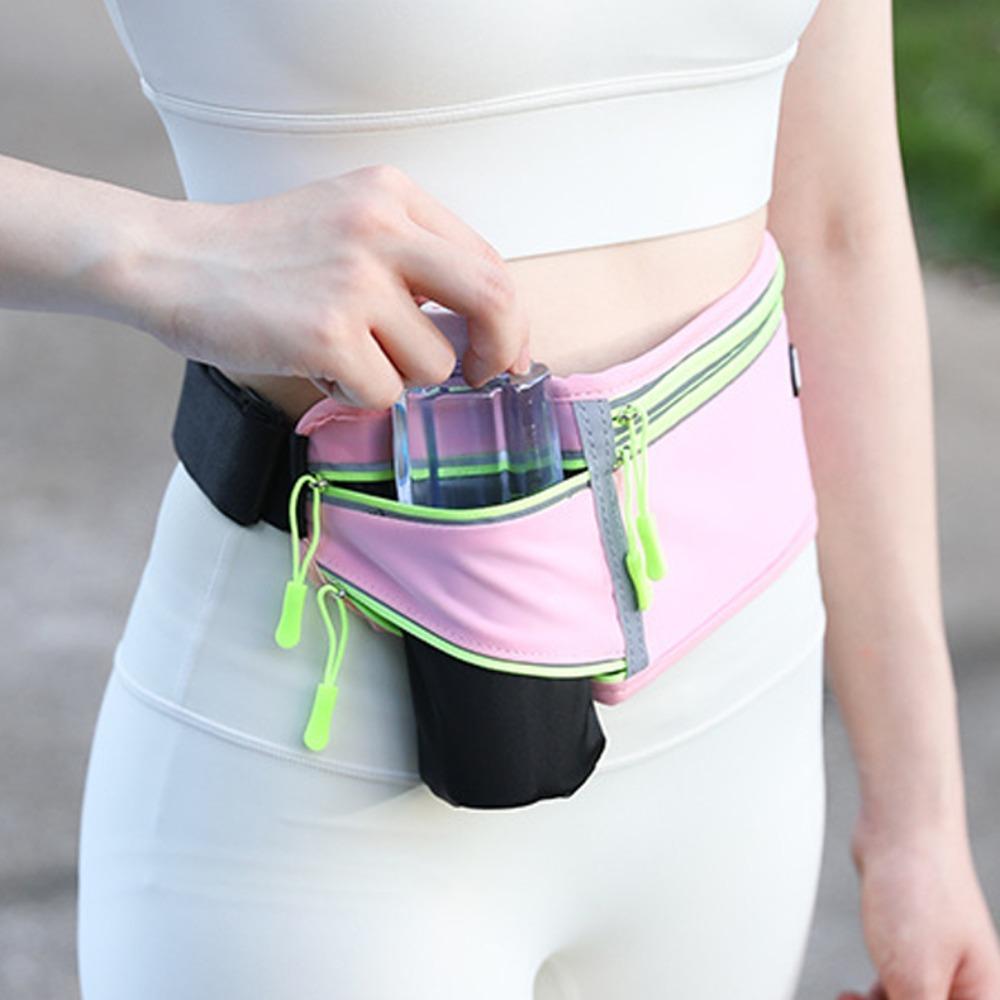 With Bottle Bag Marathon Running Bag Multi-function Sports Phone Bag Running Waist Bags  Men Women