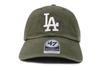 47 CLEAN UP Cap Los Angeles Dodgers [47 Brand] - (Sandalwood)