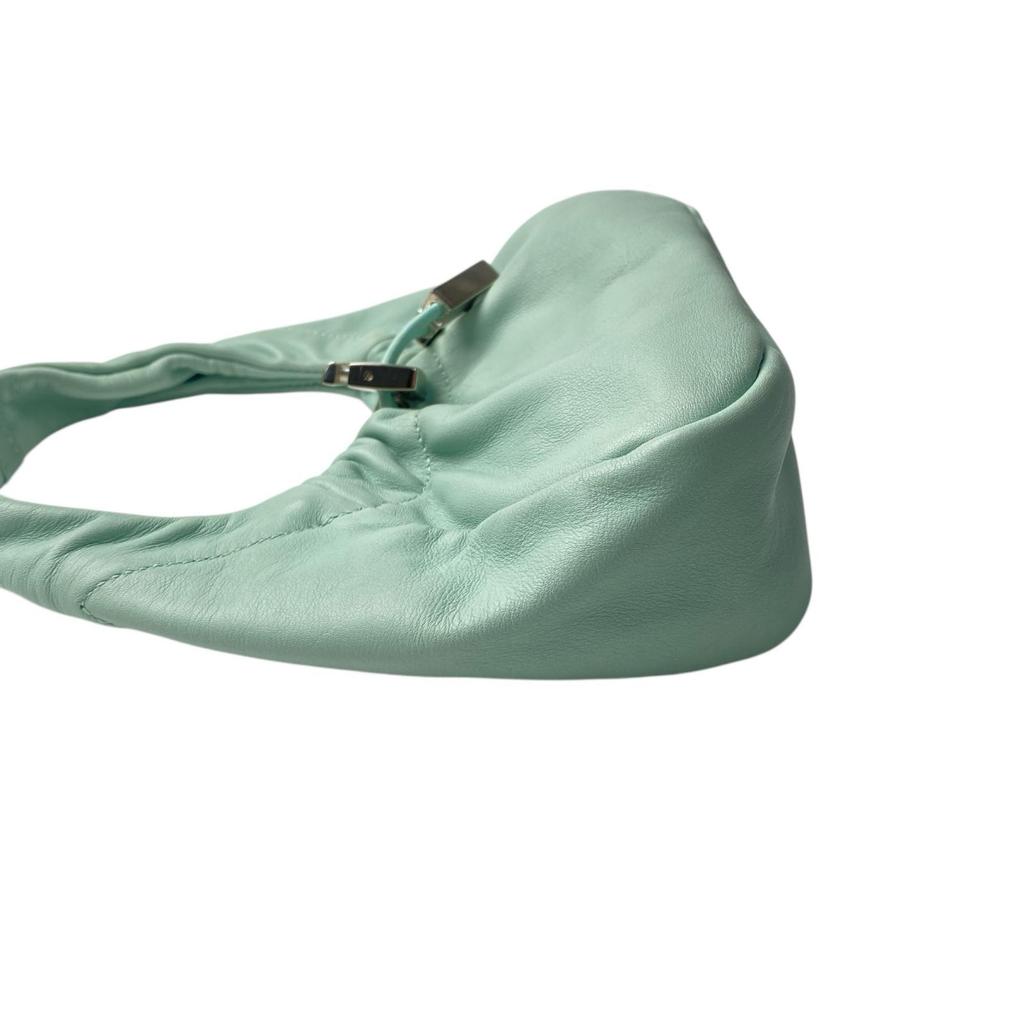 Used Salvatore FerragamoHandbag Mint green leather Women