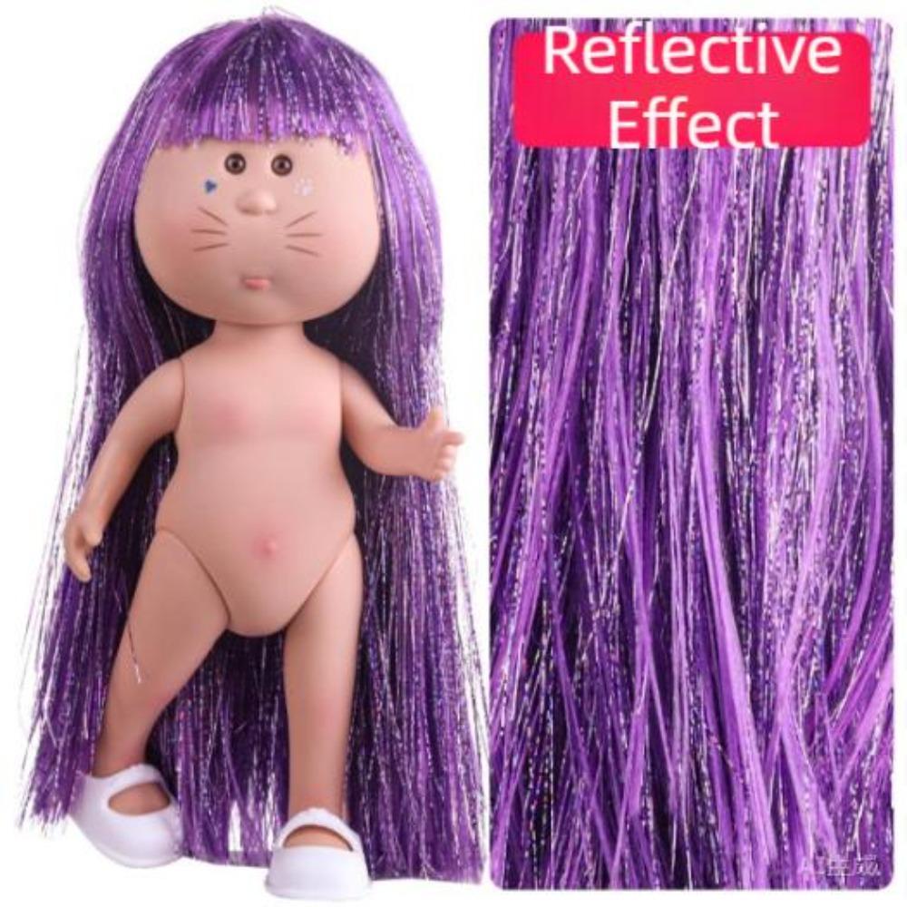 Dark Skin Mia Potato Dolls Dress Up Action Figure Body 24cm Bean Eye Vinyl Doll  Doll Accessories