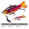 Fishing Lures Jointed Fishing Kits For Freshwater And Saltwater,Lifelike Swimbaits For Bass Trout Crappie,Slow Sinking Bass Fish