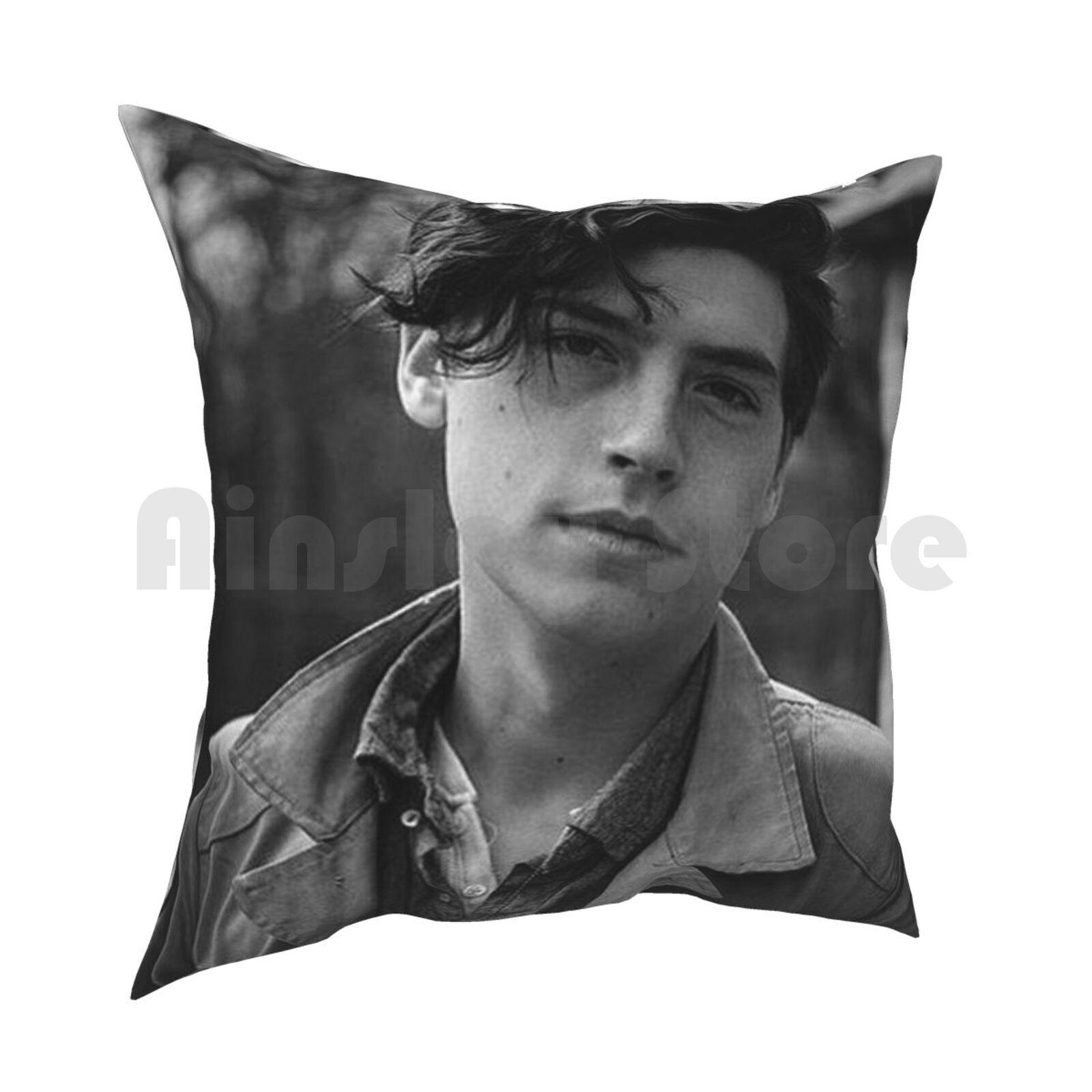 Cole Sprouse Pillow Case Printed Home Soft DIY Pillow Cover Cole Sprouse Riverdale Cole Sprouse Jughead 30x30cm 12x12in