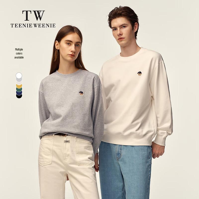 Teenie Weenie Unisex Bear Graphic Crewneck Sweatshirt