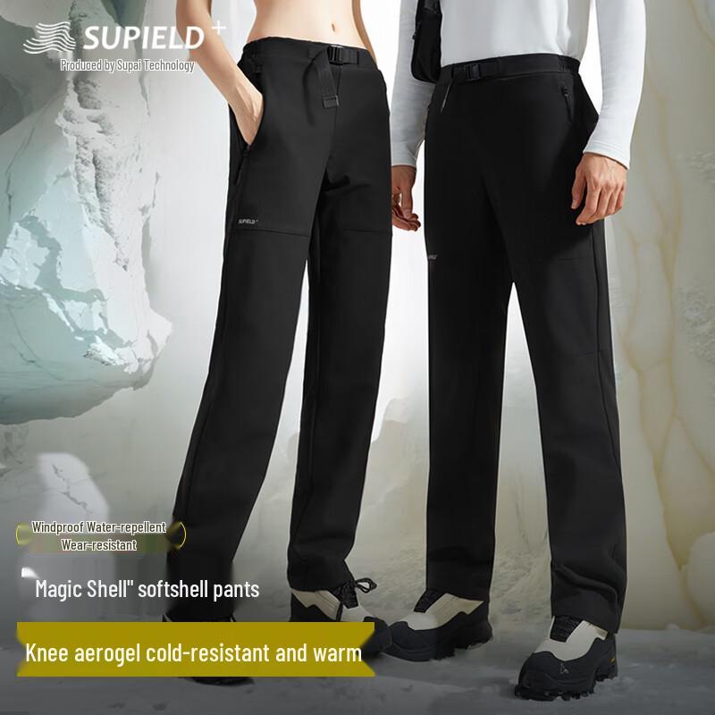 

SUPIELD Unisex Aerogel Soft Shell Outdoor Warm Pants 2XL