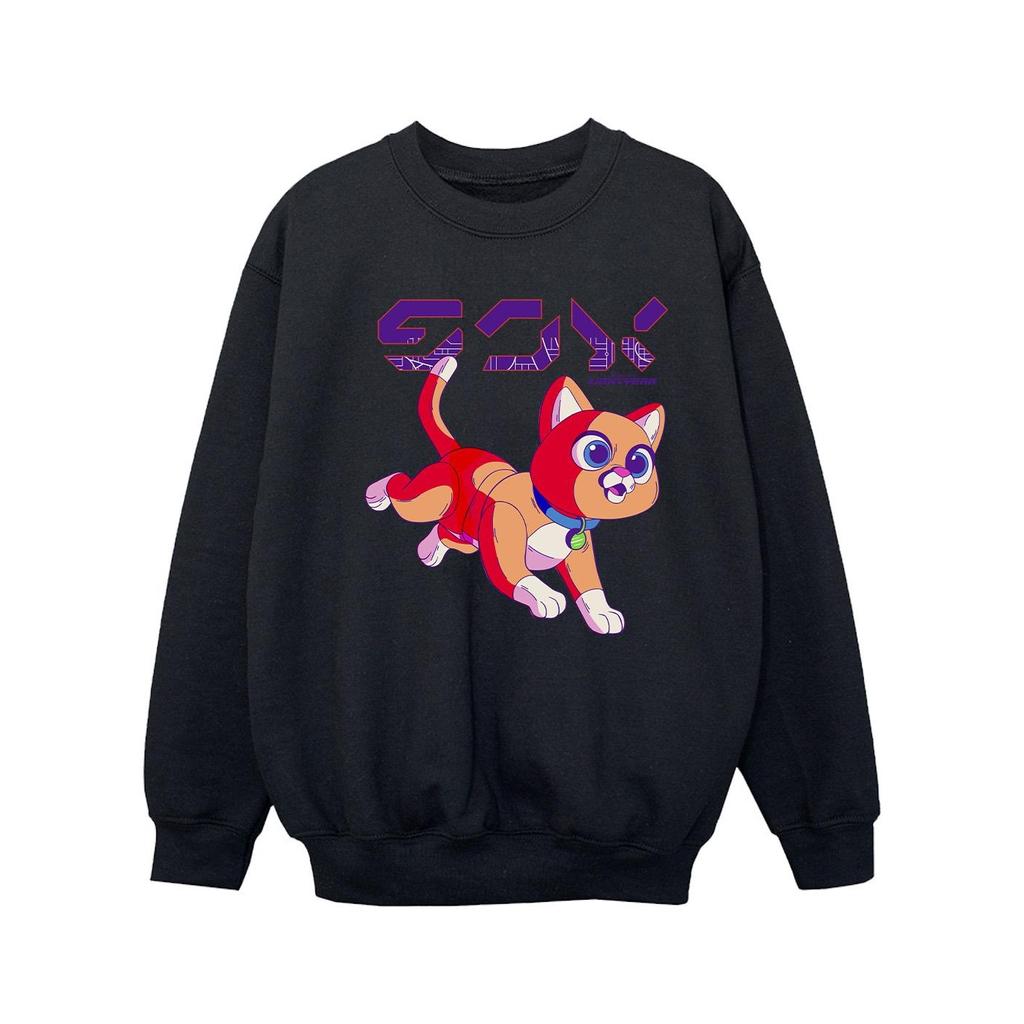 Disney Girls Lightyear Sox Digital Cute Sweatshirt