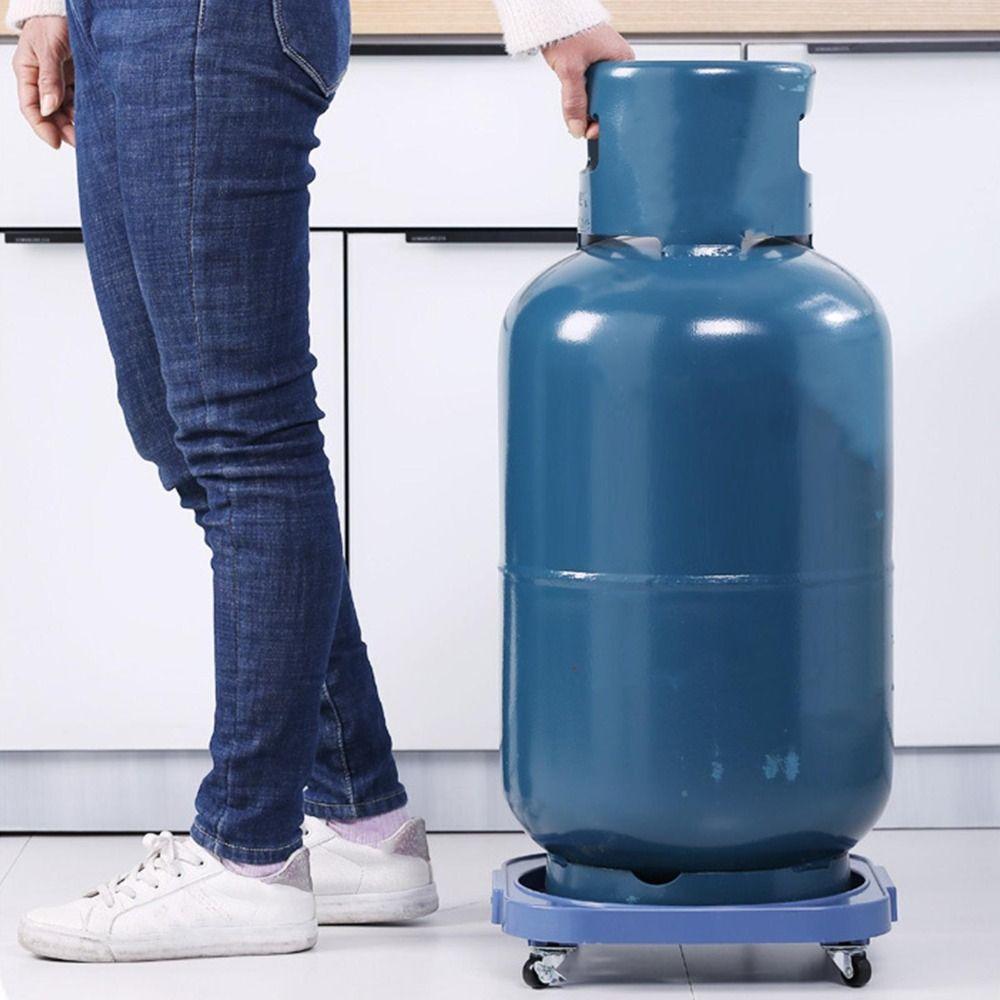 Perforated Platform Gas Cylinder Dolly  For Kitchen Cylinders Plant Pots and Buckets