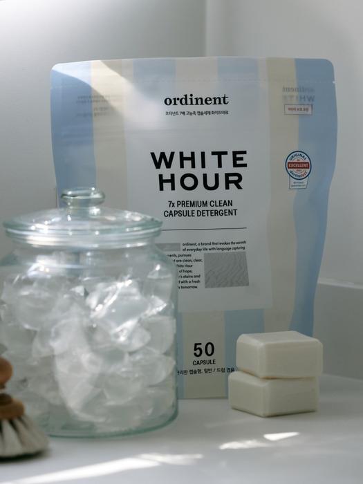 

Ordinent White Hour High Concentration Capsule Detergent (50 Capsules) White Hour