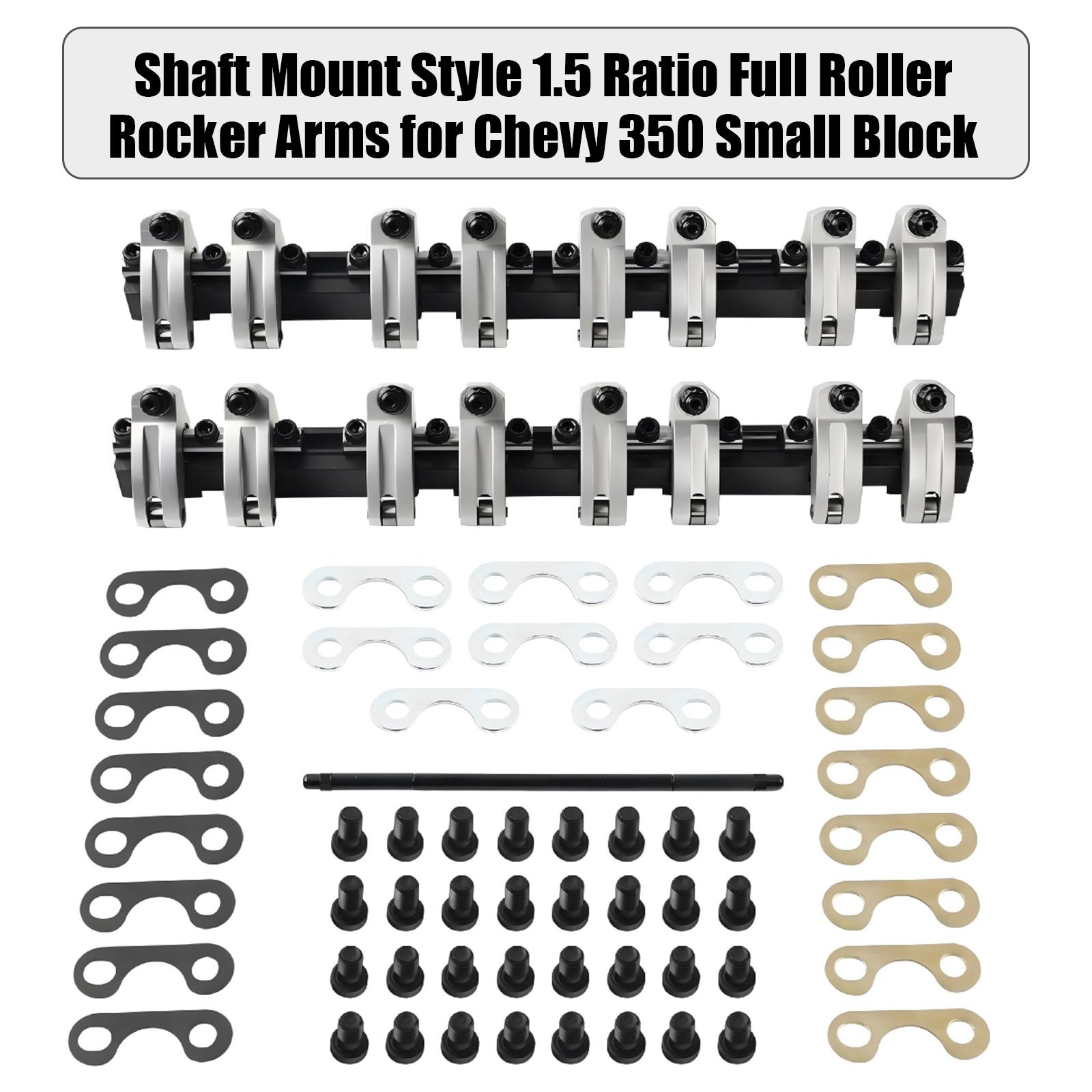 

Коромысла с полными роликами, стиль крепления на валу, передаточное отношение 1.5, для Chevy 350 Small Block