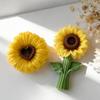Sunflower Candle Mold Non-Stick Handmade Aromatherapy Mold Silicone Gypsum Mold Detailed Candle Making Tool For Scrapbooking