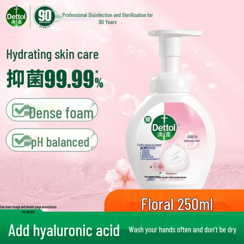 

Dettol Foam Antibacterial Hand Wash