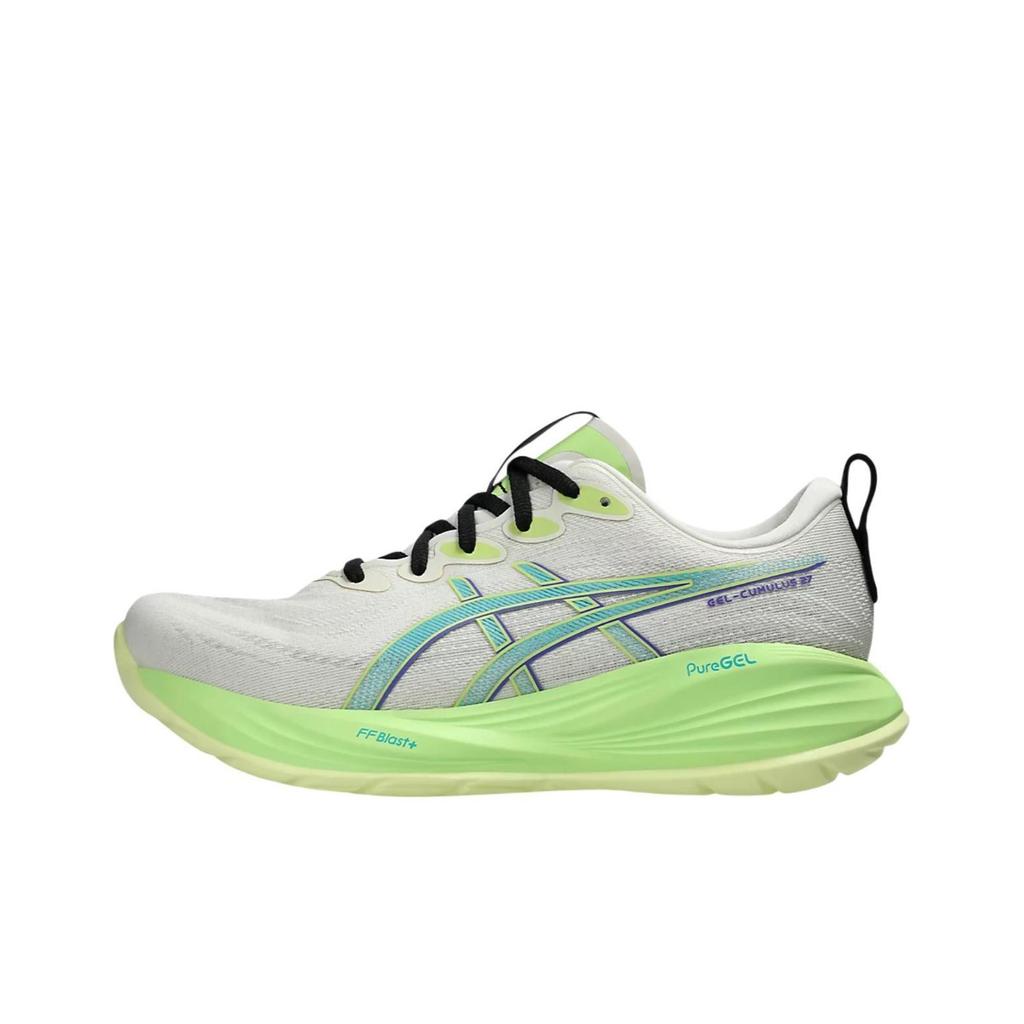 Asics Gel Cumulus 27 Birch Lime Green Men Sneakers Cream 1011B960-200