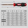 H7EE Ergonomic Handle Inner Hexagonal Screwdriver for Electronics Automobile Repair