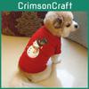 Pet Vest Christmas Dog Puppy Hoodie Sweater Xmas Warm Clothes Shirt Costume