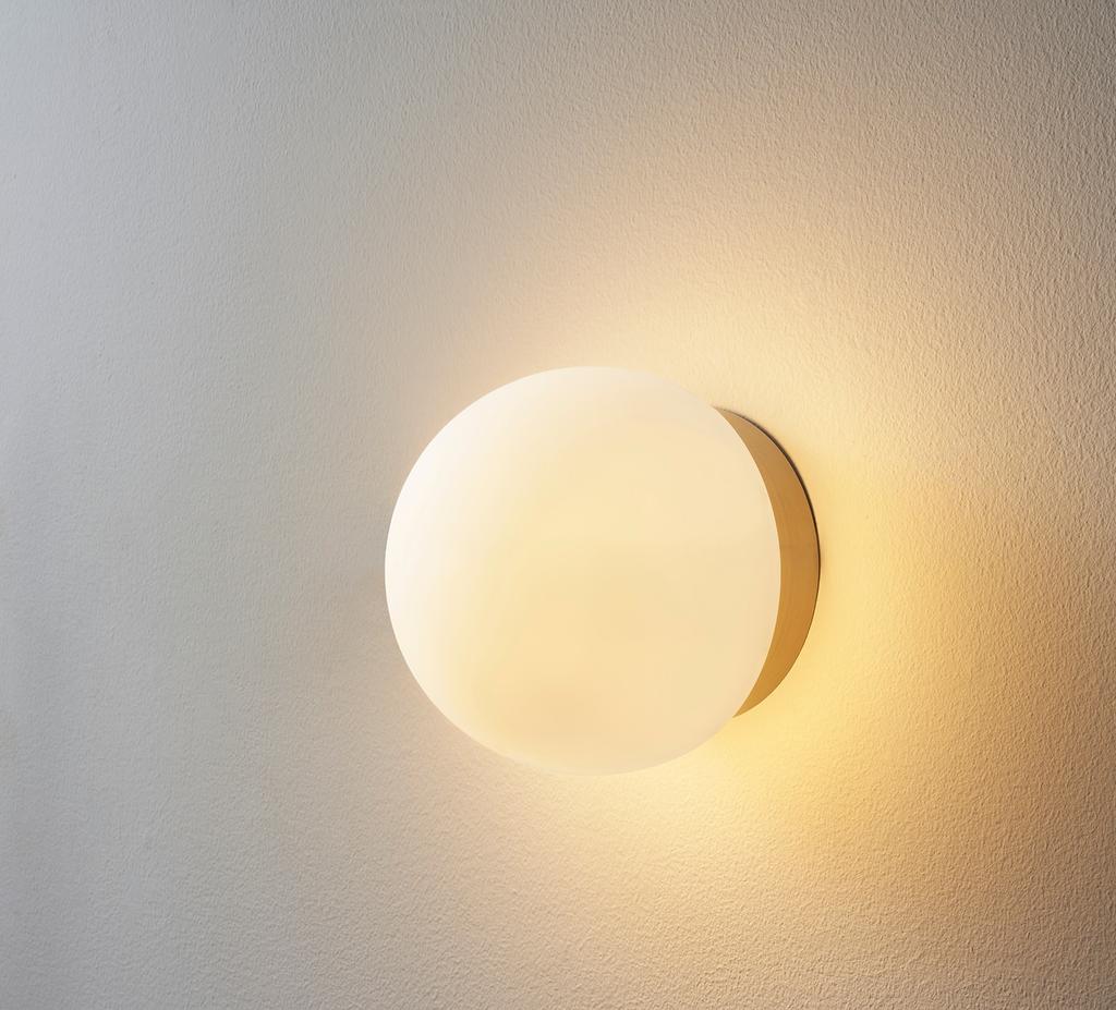 Modern simple G9 wall lamp white mushroom head wall lamp aisle balcony living room bedroom bathroom mirror headlight with bulb