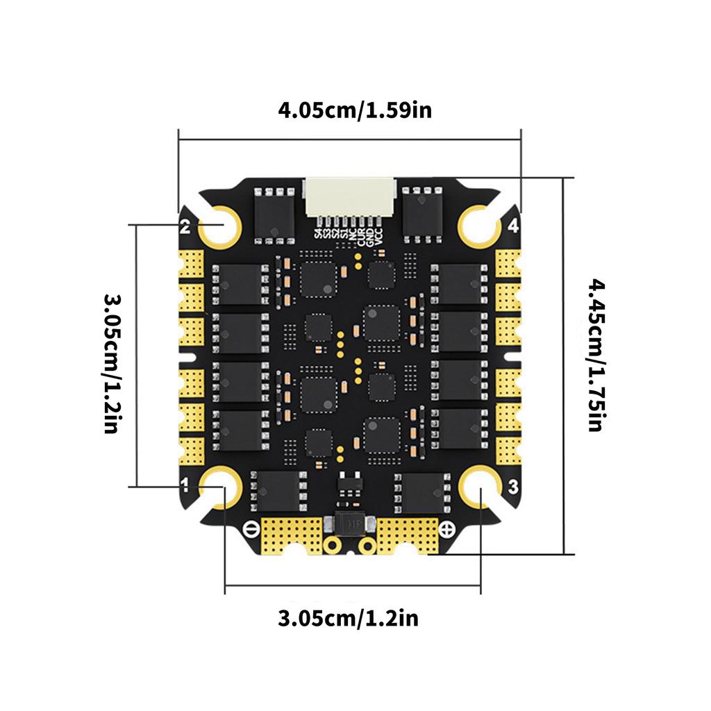 4in1 Drones Electronic Speed Controller 4 in 1 High Current Mosfet Ceramic Capacitor 3065S /3075S for Flight Control S
