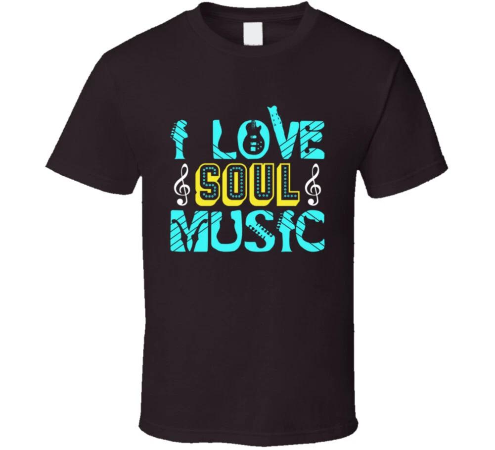 I Love Soul Music Cold Springs Designs Gift T Shirt XL
