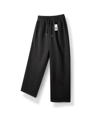 HARRISON Essential Training Plain Pants Ha-1028 Ris1008 Cozy Black