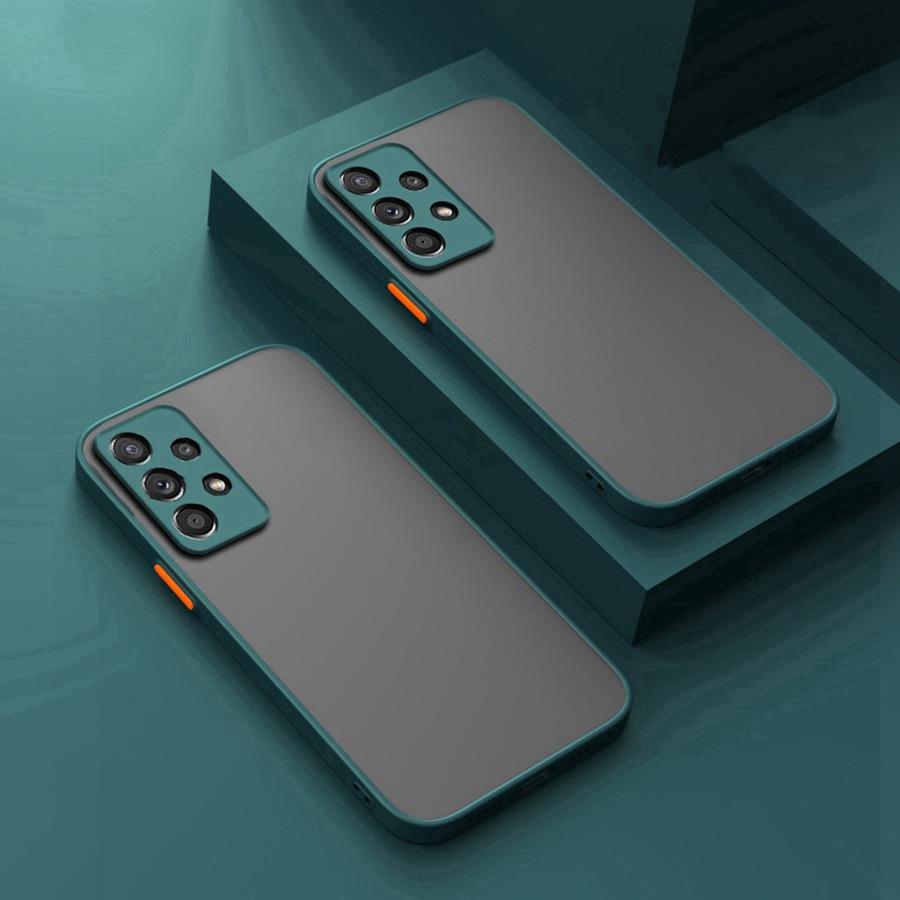 Coque Mate Antichoc Blindée Pour Samsung Galaxy S26 A37 A57 A14 A54 A34 A17 A15 A56 A16 A26 A36 S25 A53 5G A25 A35 A13 A55 A52 Housse de Protection Souple