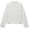 Levis Simple Versatile Long Sleeve Denim Jacket Women Jackets White 29945-0215