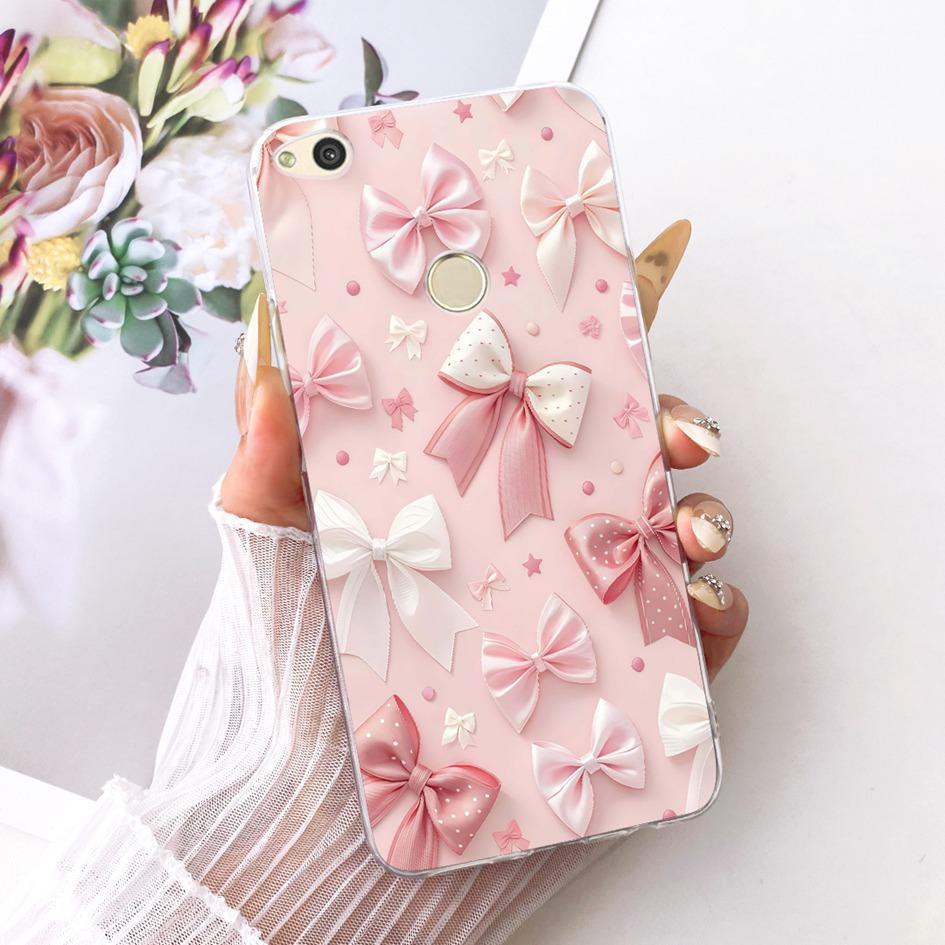 For Huawei P8 P9 Lite 2017 Case PRA-TL10 Cover Fashion Butterfly Soft Clear TPU Phone Case For Honor 8 Lite Nova Lite 2017 Funda