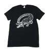 Men's Catfish And The Bottlemen Alligator 2016 NA Tour T-shirt  Black