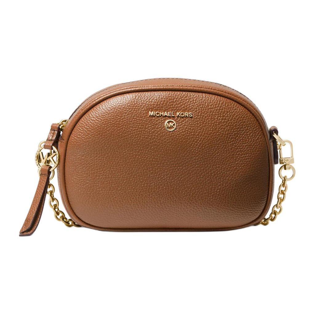 New MICHAEL KORS Jet Set Small Pebbled Leather Convertible Camera Bag 32S1GT9C0L-230