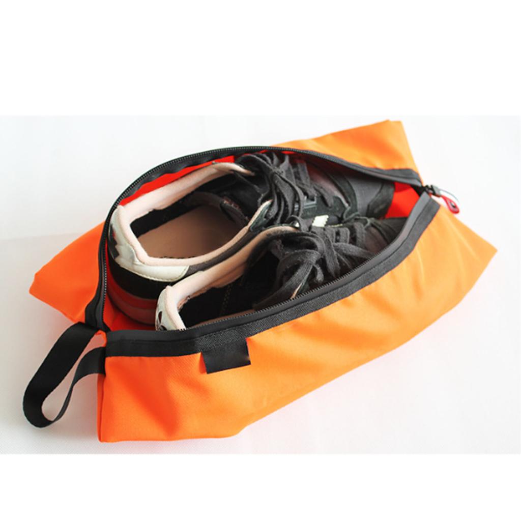 Shoe Bag for Travel Oxford Cloth Water Proof Shoe Pouch Packing Storage Bag with Zipper and Handle for Gym