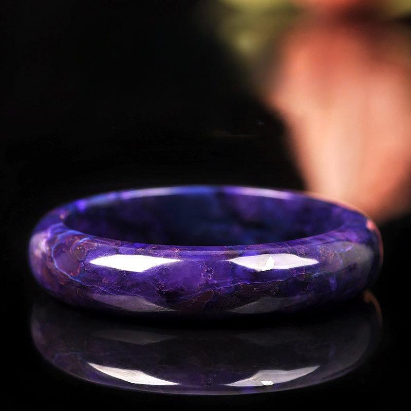 Natural Lantian Jade Bracelet Fashionable Charm Emerald Bangle Jade Bracelet Women's Gift