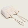 Korean Style Ins Lace Tote Bag for Women Fashion Versatile Shoulder Handbag Niche Large Capacity Commuter Underarm Bag