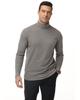 Turtleneck for Autumn and Warm [Hyzhwl] Men's Long-Sleeve T-Shirt, Thick, Warm, Insulated, Winter, Plain,