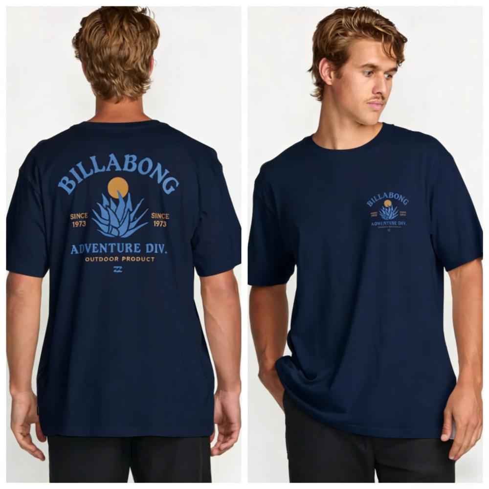 

Billabong Men s Casual Diving PRFOSports 2026 Summer Men s Pure Cotton T-shirt Men s Clothing Men s T-shirt Street Wear Y2K Tops S червоний