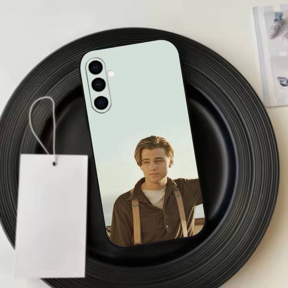 Leonardo D-DiCaprio Phone Case For Samsung Galaxy A73,A72,A71,A70,A53,A52,A51,Soft Silicone Black Cover