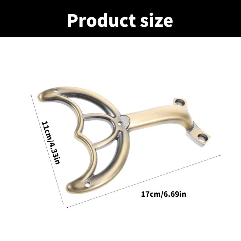 Supporto Metallico per Braccio Ventilatore a Soffitto Migliora i Flussi d'Aria con un'Estetica Moderna, Installazione Semplice