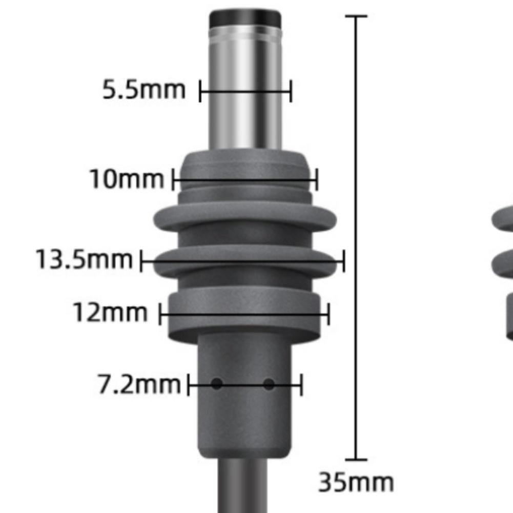 Flat DC To DC Charging Cable Waterproof Dustproof PVC Copper Wire For Starlink-Satellite Internet Power Connection