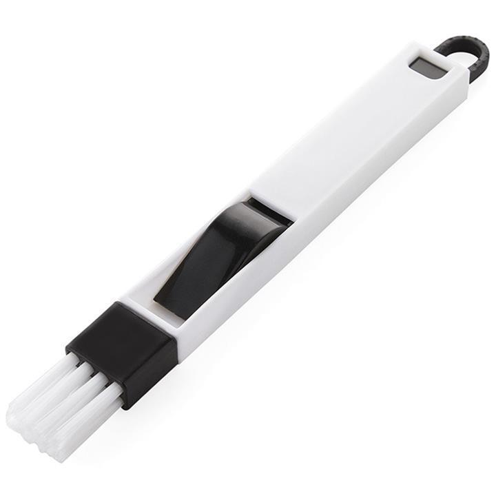 

Two-in-One Dustpan and Crevice Brush for Windows, Keyboards, and Corners чёрный