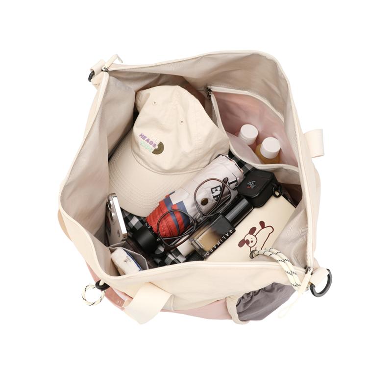 Extensible Large Capacity Shoulder Bag Dry and Wet Separate Travel Bag Short Distance Duffel Bag
