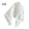 Retro Style Scarf Pure Color Headscarf, Large Triangular for Women, Adjustable Travel Headscarf Strap Turban Headband, Soft Elastic Decorative