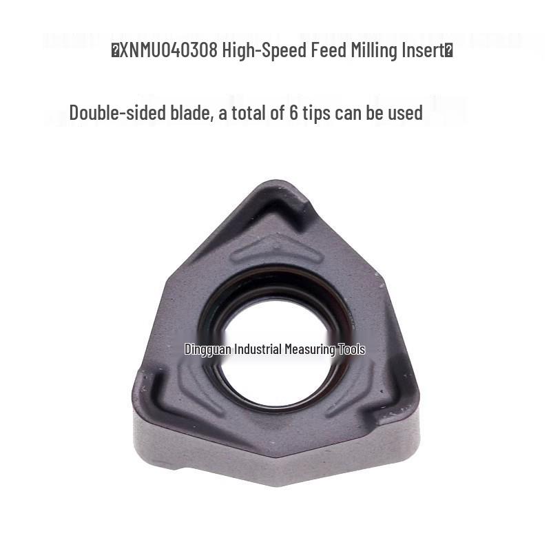 Huantong Shiba 90° MFWN Right Angle High Feed Milling Cutter Holder with XNMU040308 Inserts