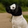 Anti-Leck-Hundekopfhaube Verhindert Schlingen Netz-Erholungshaube Verstellbarer Kordelzug für