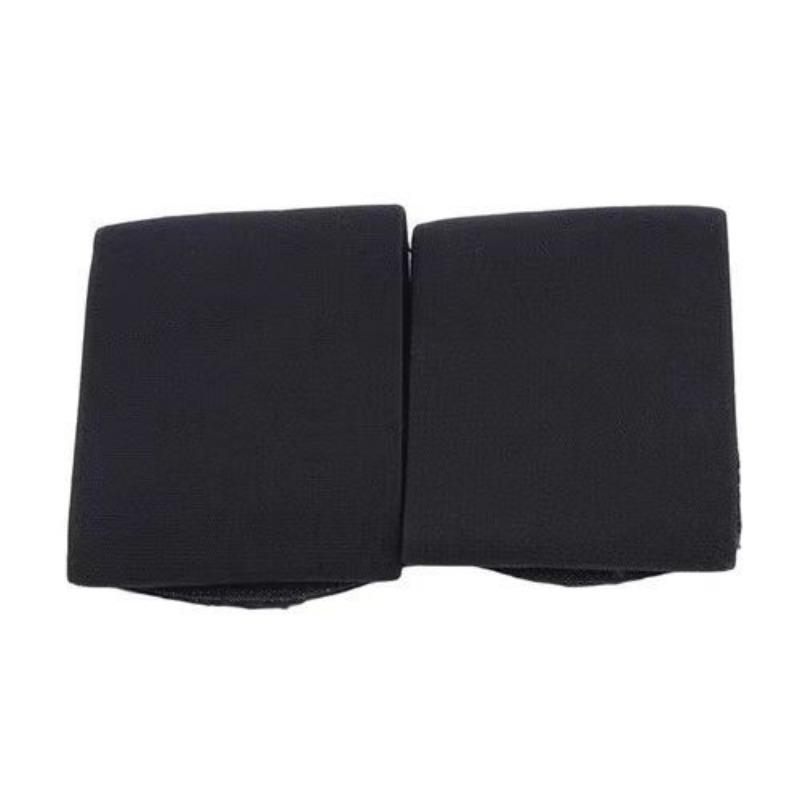 

2 шт. Фиксирующий ремешок для футбольных щитков, Компрессионный ремешок для голеностопа, Подходит для баскетбола, бадминтона, бега чёрный