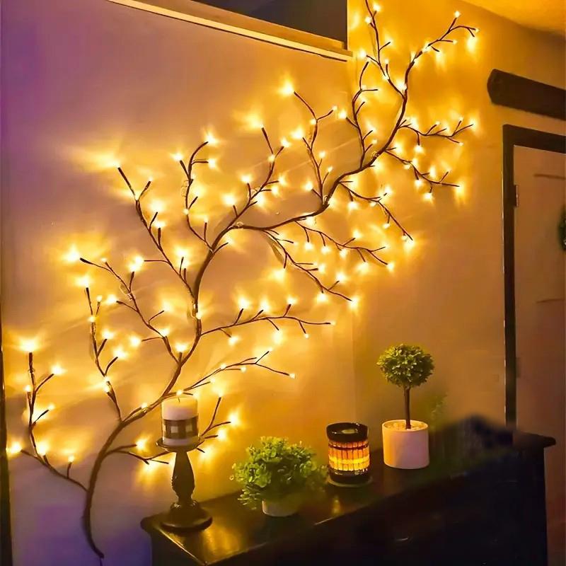 Xiaomi 144 LED USB Wall Decoration Lights Willow Vine Branch Lights Warm White Light for Room Kitchen Wedding Christmas Halloween Decor