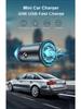60W Mini PD USB-C Car Charger for Apple & Huawei with QC3.0 Compatibility