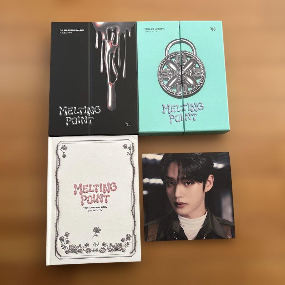 

[USED] ZB1 MELTING POINT 4 types