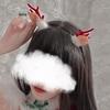 Gorgeous Mori Style Lingerie: Sweet & Cute Antler Headband In Red - Christmas Women's Accessories P18