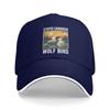 Stupid Canadian Wolf Bird Funny Loon Sun Baseball Cap Summer Men Women  Print Trucker Hat Sunscreen Hiking Fishing Snapback Cap