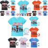 Vibrant Children's Roblox Game Print Short Sleeve Youth Boys Round Neck Casual T-shirt