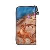 Johnature Vintage Wallet Genuine Leather Deer Head Embossed Women Long Wallets Natural Real Cowhide Hand Purse
