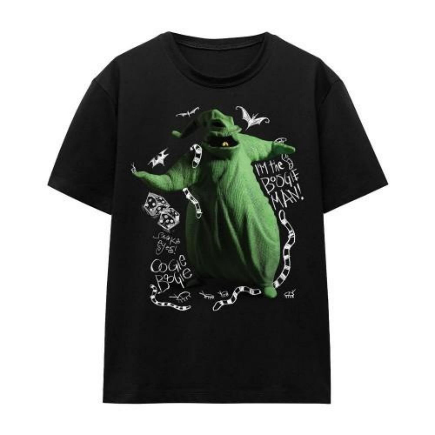 The Nightmare Before Christmas Unisex Adult IÂ´m Oogie Boogie T-Shirt S чёрный