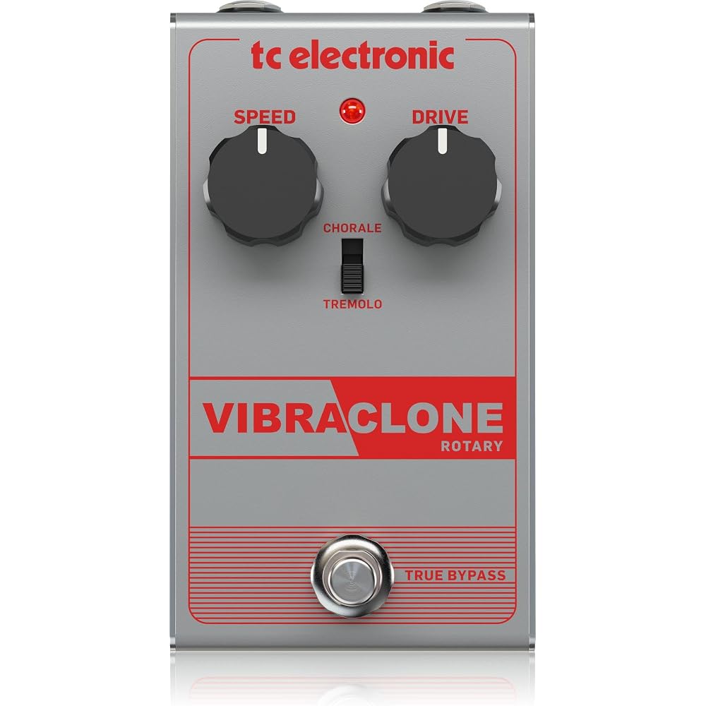TC Electronic Rotary Speaker Emulator: Simple 2-Knob Interface with Toggle Switch for Classic Roc...