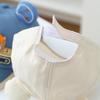Kids' Cartoon Excavator Cap - Spring/Autumn Flat Cap for Boys and Girls, Korean Style with Pocket Trim